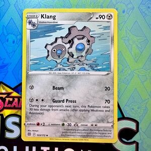klang (103/172) - uncommon — pokémon: brilliant stars